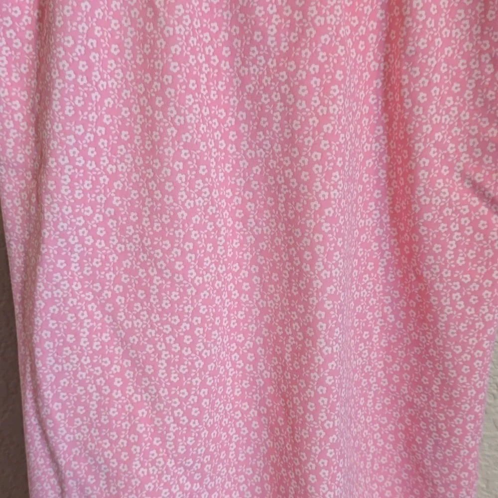 Lands End adorable pink